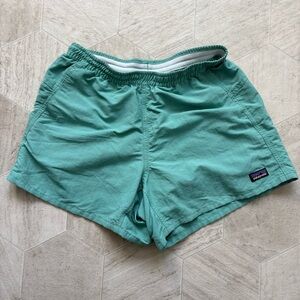 Patagonia Women’s Teal Athletic Shorts